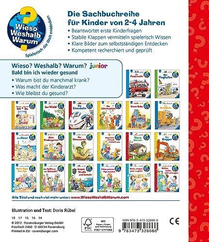 Wieso? Weshalb? Warum? junior, Band 45: Bald bin ich wieder gesund (Wieso? Weshalb? Warum? junior, 45)