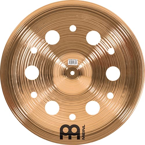 Meinl Cymbals HCS Bronze Trash China 18 Zoll (Video) Schlagzeug Becken (45,72cm) B8 Bronze, Traditionelles Finish (HCSB18TRCH)