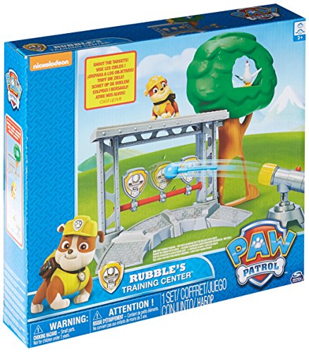 Paw Patrol Toy – Rubbles Rettungs-Trainingscenter-Spielset – Inklusive Der Actionfigur Rubble der Hund