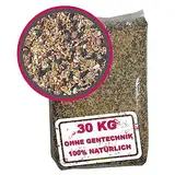 WILDVOGEL-VITAL 30 kg Premium Ganzjahresfutter für Wildvögel und Gartenvögel mit Erdnüssen und französischen Sonnenblumenkernen. OHNE GENTECHNIK!