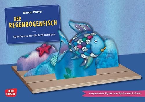 Der Regenbogenfisch, mit schillernden Schuppen: Der Kinderbuch-Klassiker für das Figurentheater. Spielerisch die emotionale Entwicklung bei Kindern ... die Erzählschiene: Bilderbuch-Geschichten)