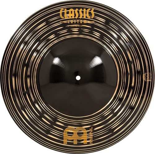 Meinl Cymbals Classics Custom Dark Big Bell Ride Heavy — 18 Zoll (Video) Schlagzeug Becken (45,72cm) B12 Bronze, Dunkles Finish (CC18HBBDAR)