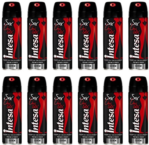 Vereinbarung Set 12 Deodorant Spray Unisex Sextreme 125 ml. Körperpflege