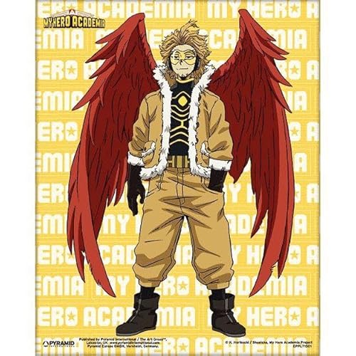 My Hero Academia - bedruckt, 3D (Einheitsgröße) (Gelb/Rot/Weiß)