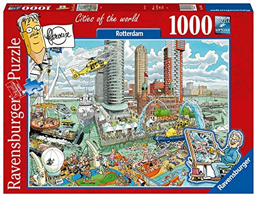 Ravensburger Puzzle 16560 - Rotterdam - 1000 Teile Puzzle für Erwachsene und Kinder ab 14 Jahren