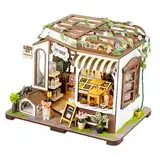 CRIOLPO Holz Tinyatur Haus Kit, DIY-Tinyaturhaus-Bausatz, Tinyatur-Puppenhaus-Bausatz, Niedlich Zoohandlung Puppenhaus, Tinyhaus-ModellbausäTze, Ideal FüR Schaffung Szene – Kellys Tierhandlung