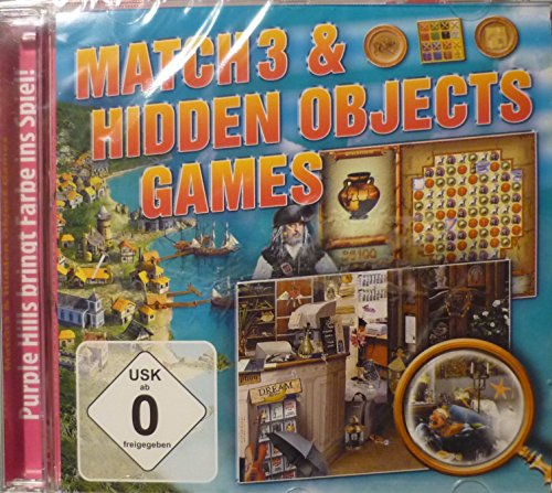 Match 3 & Hidden Objects Games,