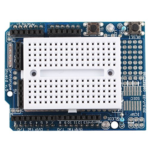 HALJIA Protoshield Prototyping Expansion Board mit Mini Erweiterung Brot Board Kompatibel mit Arduino UNO MAGA aufgrund Roboter