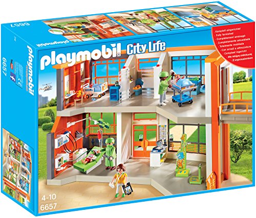 PLAYMOBIL 6657 Kinderklinik mit Einrichtung