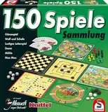 Schmidt Spiele 49141 150er Spielesammlung grün, Bunt