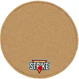 M&M Strike <1 Stück> Premium Bowling Shammy 2-seitig Reinigungs Leder Pad (18 cm) Extra qualität! Beige Shammy Pad für Bowlingkugeln/Reinigungs Pad für Bowlingkugeln/Bowling Ball Handtuch