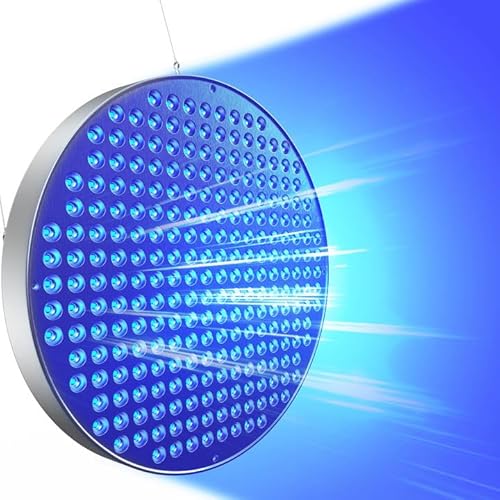 Solarium für Zuhause,460NM Tragbare Rund Bräunungslampe Mit 250 Stück LEDS,50W Gesichtssolarium Seinstellbares Ständer Und Aufhängbare Haken,Gesichtsbräuner Solarium Für Zuhause Für Körper