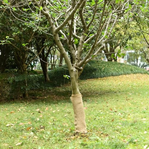 LLEZKBR Möbelauswahl-Jute-Rollen, 2 Stück, 0,5 x 50 m, 100% Jute, 200 g/m²