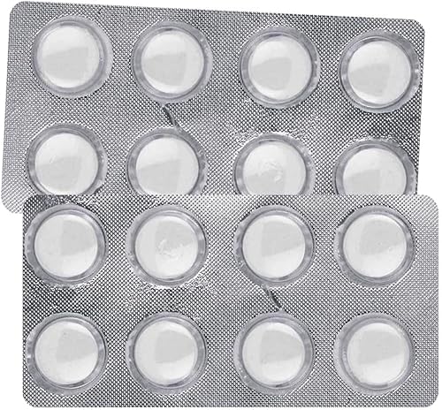 Sage Cleaning Tablets - 2x8 Pack (16) | By Cafetto Aust. who make Sage Coffee Machine Cleaning Tablets | For Sage Cleaning Disc | Coffee Machine Cleaner | Super Cal Espresso Machine Cleaning Tablets