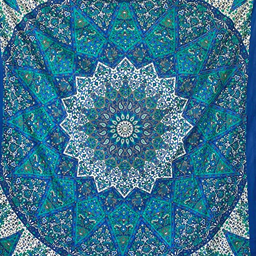 MOMOMUS Picknickdecke Groß für Strand - Dünn, Sandabweisend, XXL - Sandfreie Stranddecke, Strandmatte Sandfrei oder Leichte Campingdecke Outdoor für Picknick - Blau, 210x230 cm