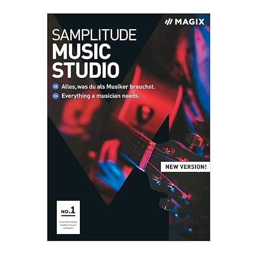 MAGIX Samplitude Music Studio – Version 2019 – das komplette Studio zum Komponieren, Aufnehmen, Mixen und Mastern. [Download]
